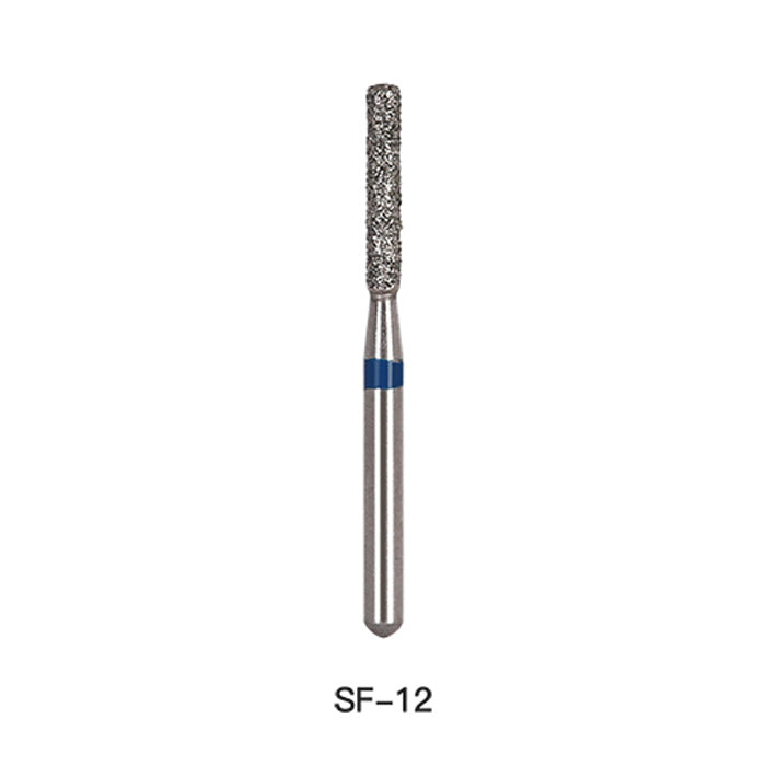 AZDENT Diamond Bur SF Series Full Size Flat End Cylinder 5pcs/Pack