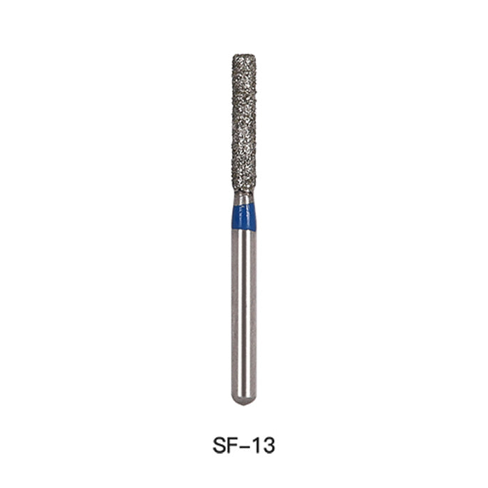 AZDENT Diamond Bur SF Series Full Size Flat End Cylinder 5pcs/Pack