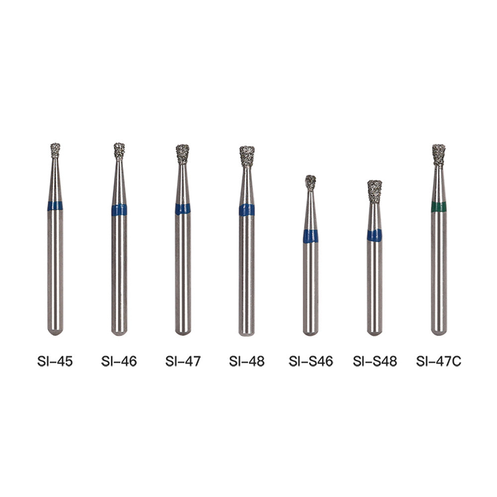 AZDENT Diamond Bur SI Series Full Size Inverted Cone 5pcs/Pack