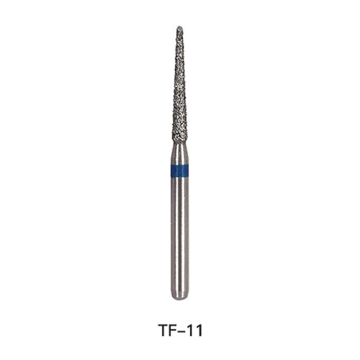 AZDENT Diamond Bur TF Series Full Size Flat Cone 5pcs/Pack