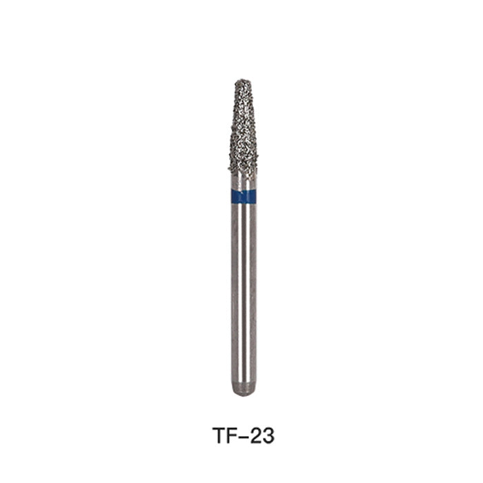 AZDENT Diamond Bur TF Series Full Size Flat Cone 5pcs/Pack