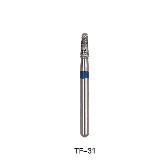 AZDENT Diamond Bur TF Series Full Size Flat Cone 5pcs/Pack