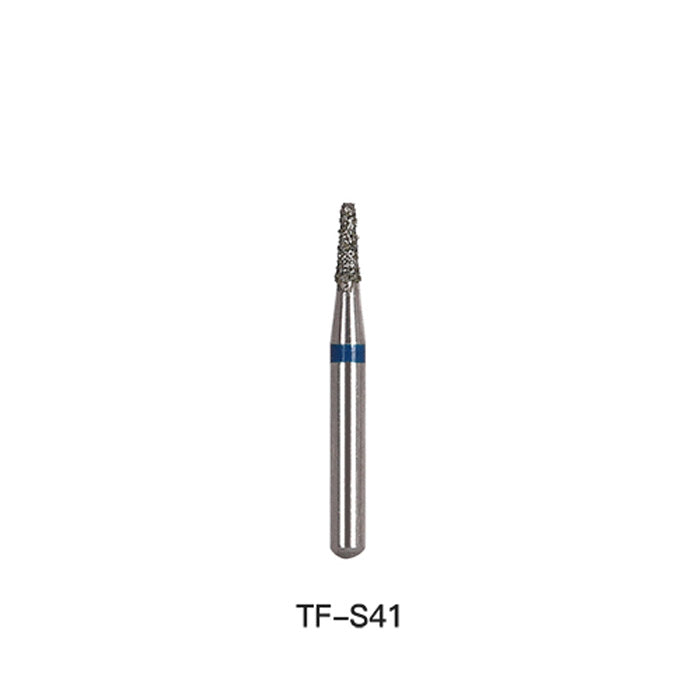 AZDENT Diamond Bur TF Series Full Size Flat Cone 5pcs/Pack