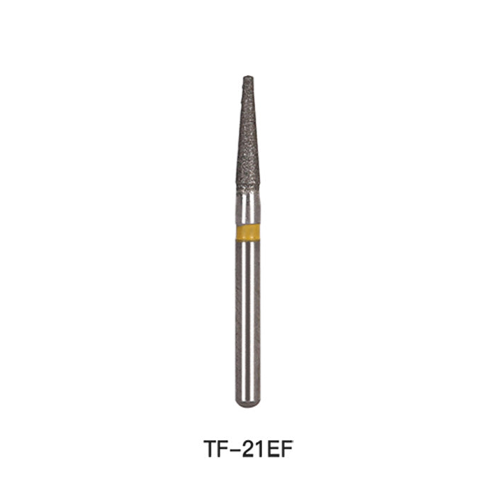 AZDENT Diamond Bur TF Series Full Size Flat Cone 5pcs/Pack