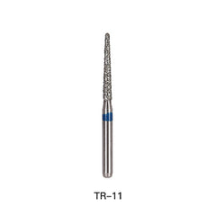 AZDENT Diamond Bur TR Series Full Size Round End Cone 5pcs/Pack