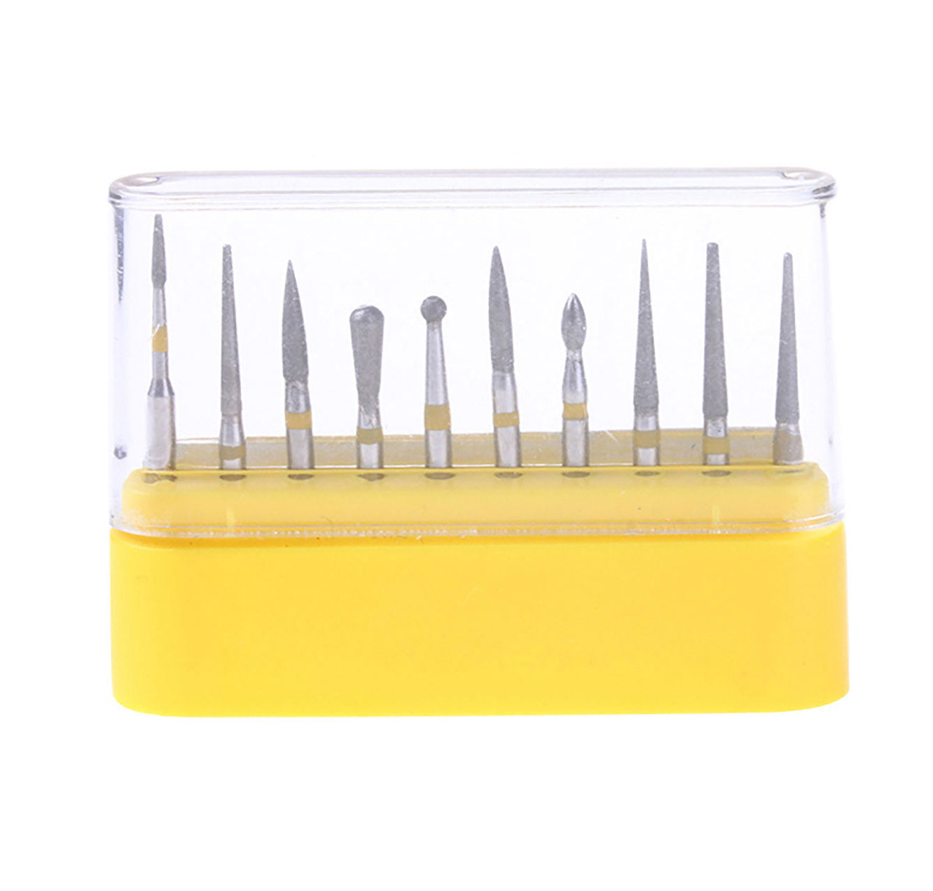 Набор для полировки керамики/композита AZDENT Dental Diamond Bor FG-105 10 шт./комплект