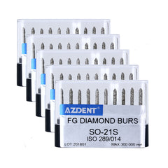 AZDENT FG Diamond Burs SO-21S 10pcs/Box