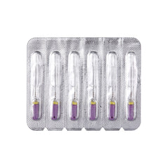Dental C Files Hand Use Stainless Steel 25mm #10 6pcs/Pack