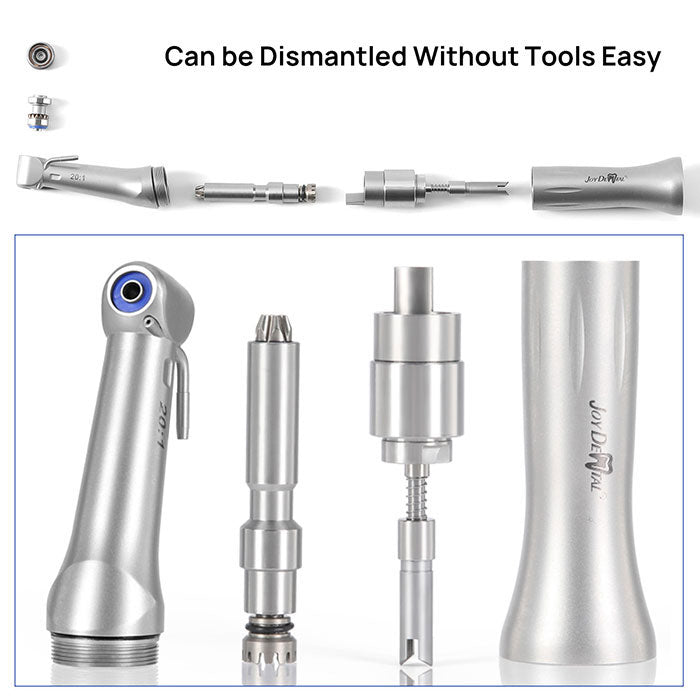 Dental Implant Reduction 20:1 Low Speed Contra Angle Handpiece Push Button