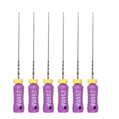Dental C Files Hand Use Stainless Steel 25mm #10 6pcs/Pack