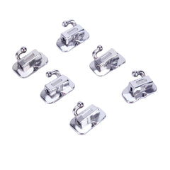 Tubo bucal AZDENT para primer molar, monobloque cementable, no convertible, Roth 0.018, 50 juegos/caja