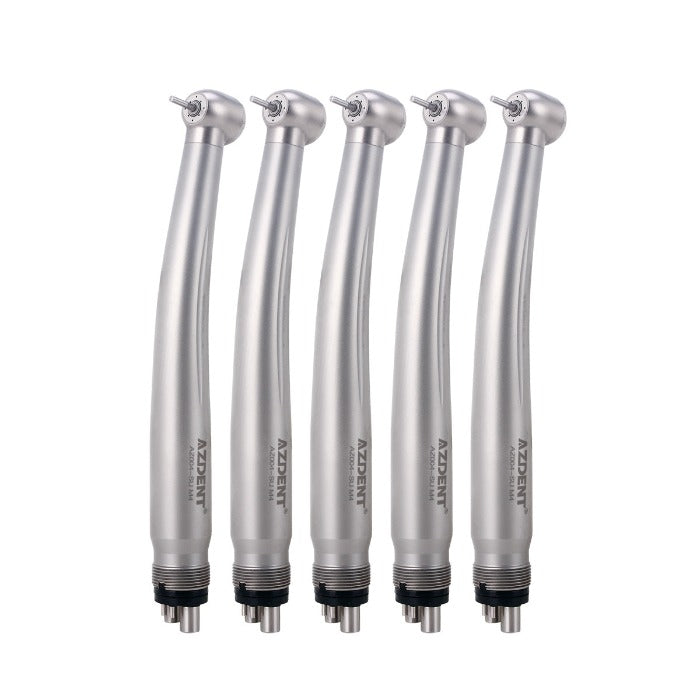 AZDENT Push Button High Speed Handpiece Ceramic Four Way Spray Clean Head