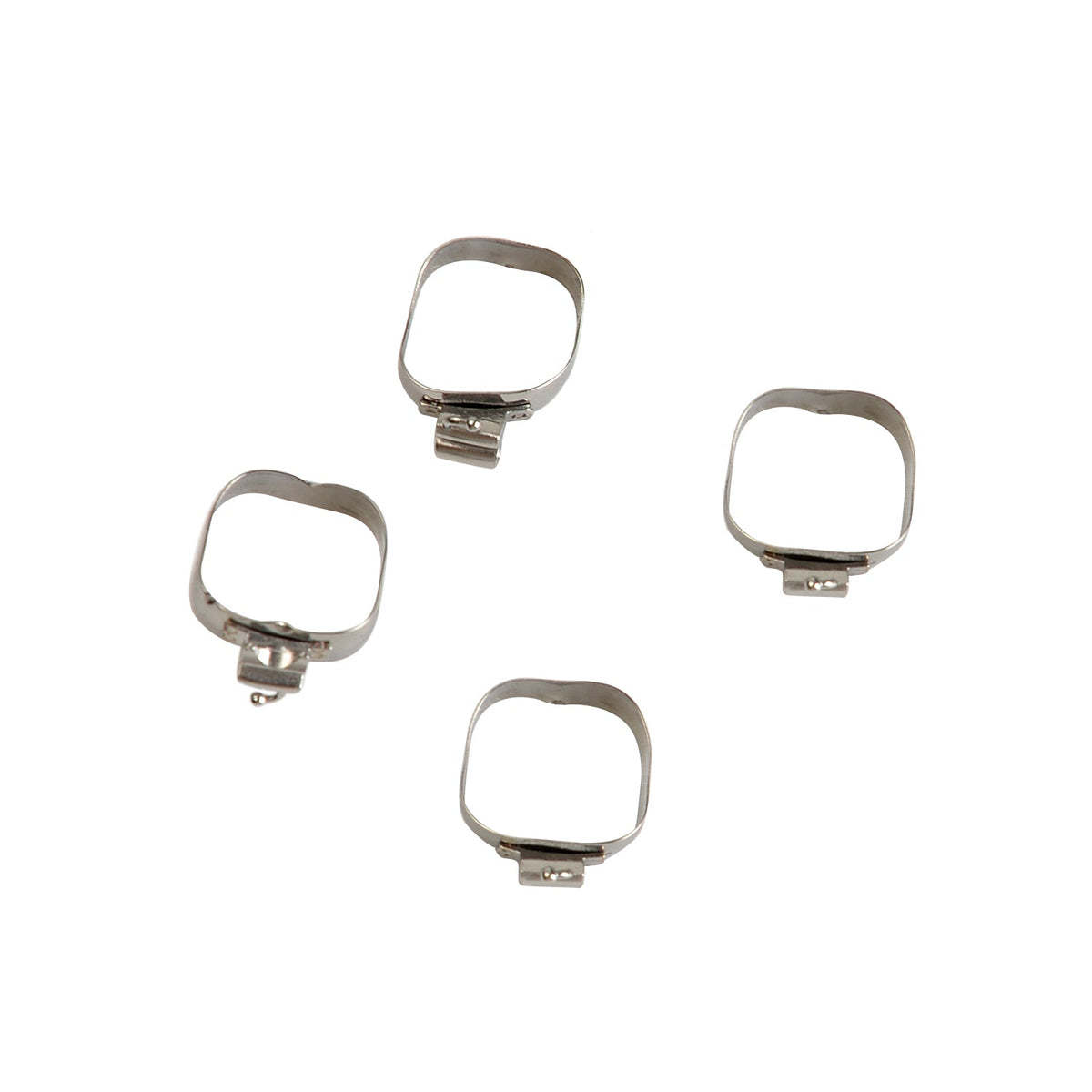 AZDENT Dental Orthodontic Buccal Tube Band 1st 38# Roth .022 U3/L2 4pcs/Kit