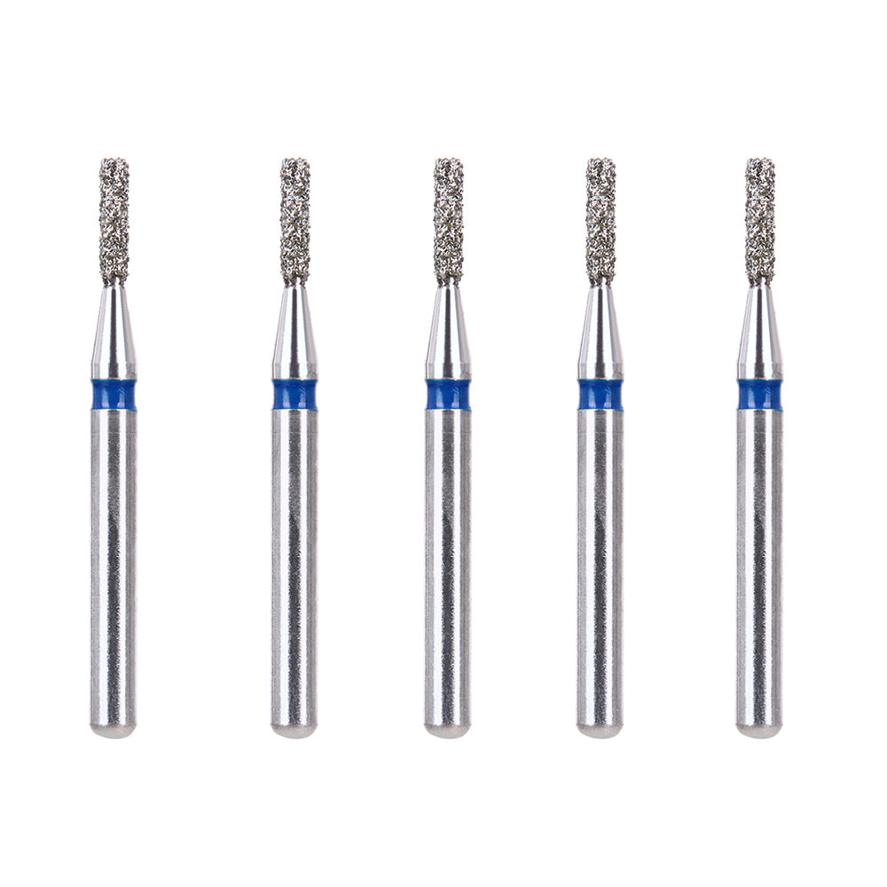 AZDENT Diamond Burs FG SF-41 Straight Flat End Two Layers 5pcs/Box