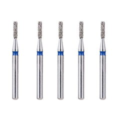 AZDENT Diamond Burs FG SF-41 Straight Flat End Two Layers 5pcs/Box
