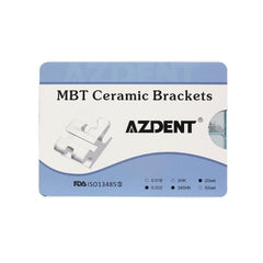 Керамические брекеты AZDENT MBT .022 345 крючков 400 шт./коробка