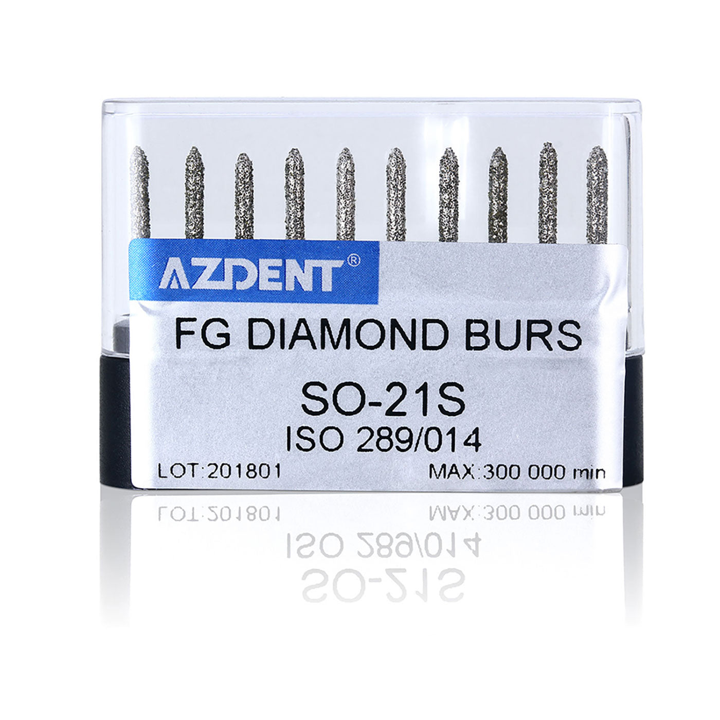 AZDENT FG Diamond Burs SO-21S 10pcs/Box
