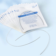AZDENT Dental Orthodontic Arch Wire TMA-Titanium Molybdenum Alloy Expanded Rectangular 0.016 x 0.016-0.020 x 0.020 1pc/Pack