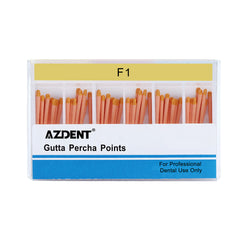 AZDENT Gutta Percha Points F Series Assorted F1, F2, F3 60/Box