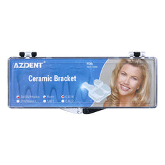 AZDENT Ceramic Brackets Roth .018 Mesh Base 345/Hooks 20/Box