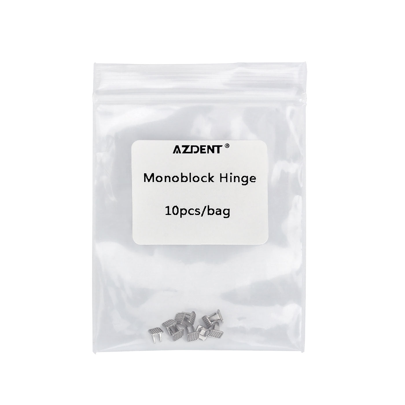 AZDENT Bite Turbos Abridor de Lenguas Monobloque Adherible 10/Bolsa