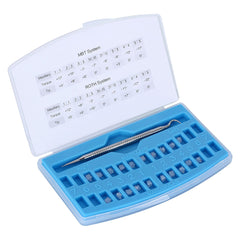 AZDENT Dental Self-ligating Ceramic Bracket Roth/MBT 0.022 Hooks on 345 20pcs/Box