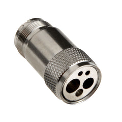 Dental High Speed Handpiece Adapter Converter Stainless Steel 2 Holes to 4 Holes