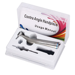 AZDENT 1:1 Fiber Optic Contra Angle Handpiece Internal Water Push Button