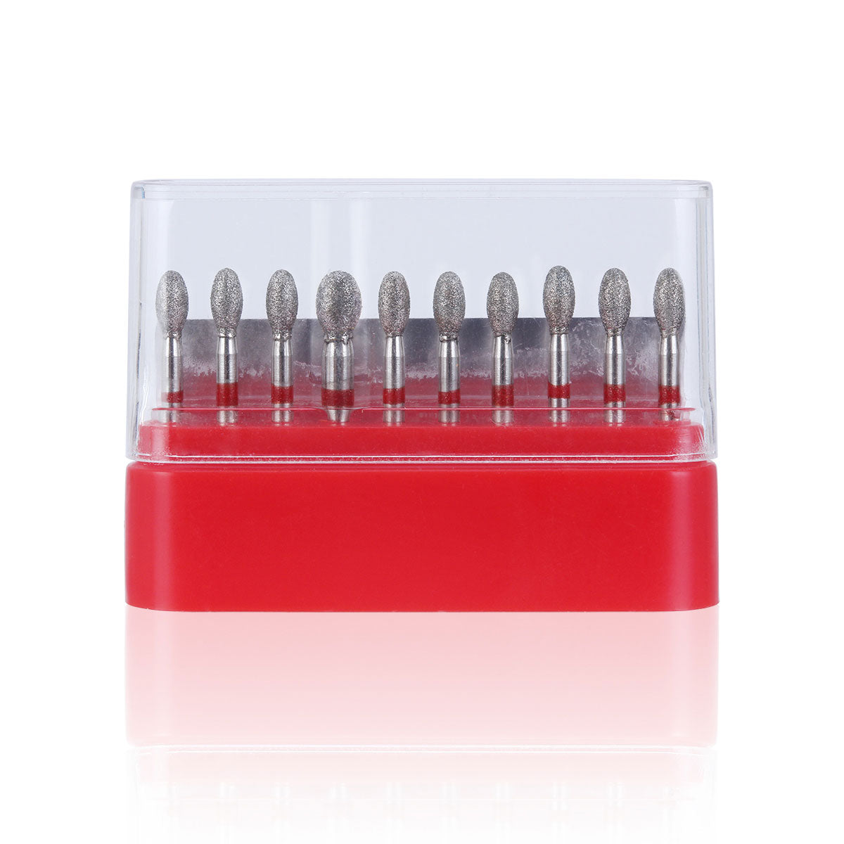 AZDENT Diamond Bur FG 379-023F Football Red 10pcs/Kit