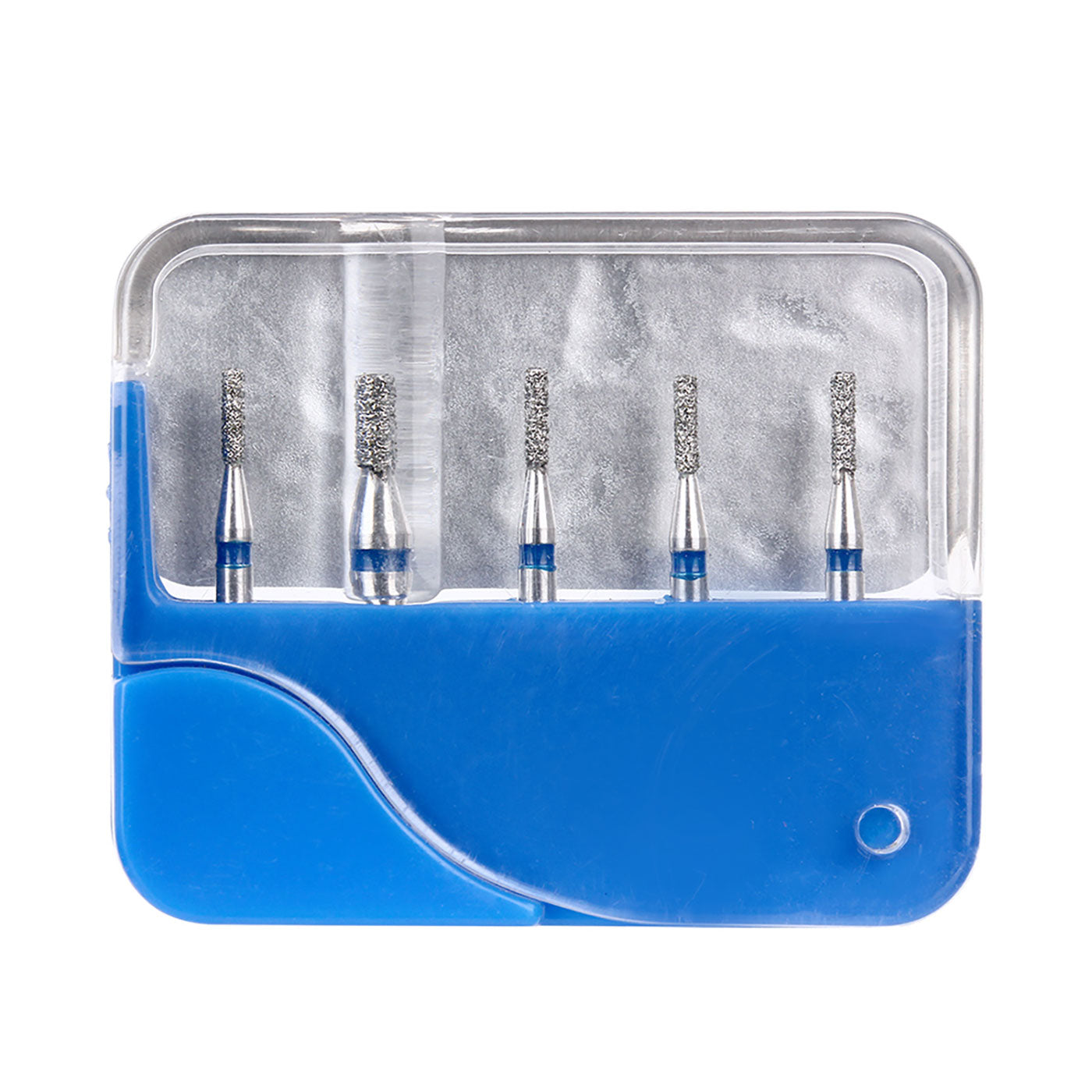 AZDENT Diamond Burs FG SF-41 Straight Flat End Two Layers 5pcs/Box
