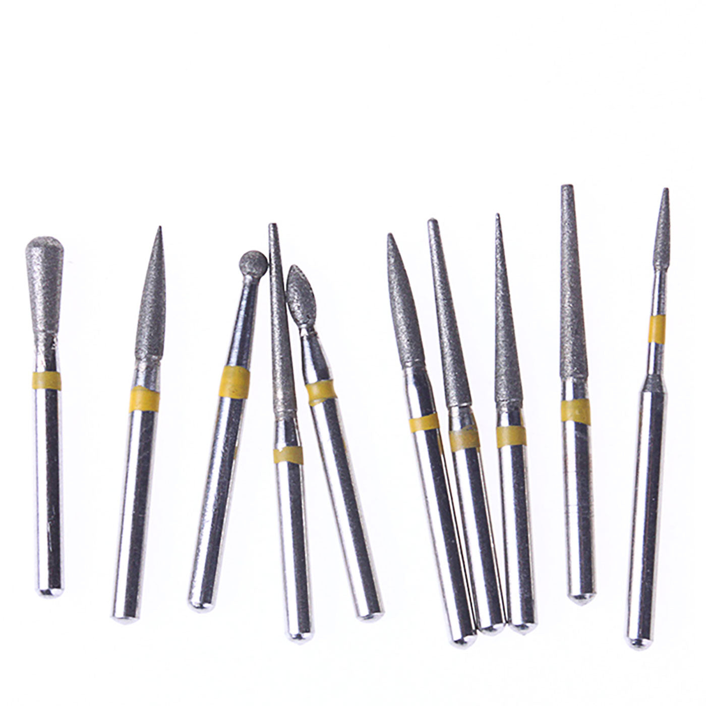 Набор для полировки керамики/композита AZDENT Dental Diamond Bor FG-105 10 шт./комплект