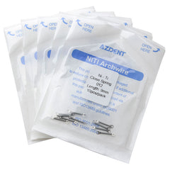 AZDENT Dental Orthodontic Accessory Closed Coil Spring  0.012 9mm 10pcs/Bag