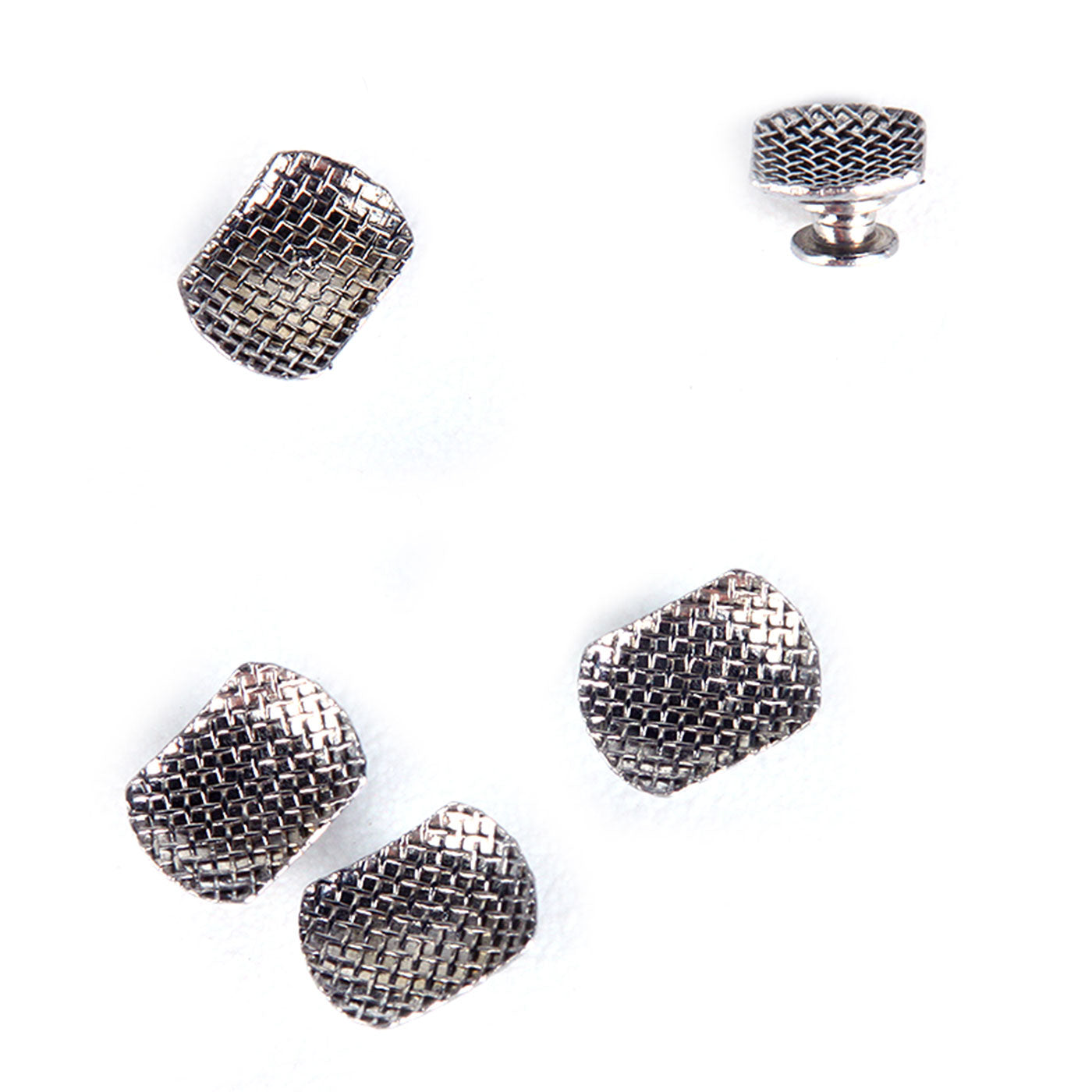 AZDENT Dental Lingual Button Bondable Elliptical Mesh Base 10/Bag