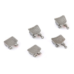 AZDENT Dental Metal Brackets Standard MBT Slot .022 Hooks on 345 20pcs/Pack