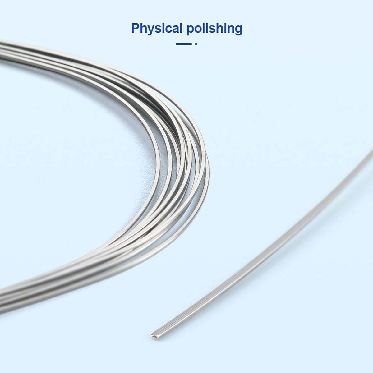 AZDENT Dental Orthodontic Arch Wire TMA-Titanium Molybdenum Alloy Expanded Rectangular 0.016 x 0.016-0.020 x 0.020 1pc/Pack