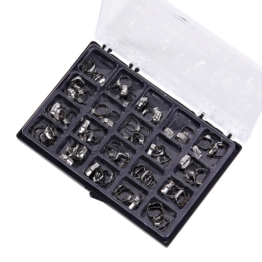 AZDENT 1st Molar Bands with Buccal Tube MBT .022 #16-#35 U2/L1 80pcs/Box