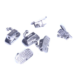 Tubo bucal AZDENT para primer molar, monobloque cementable, no convertible, MBT 0.022, 20 juegos/caja