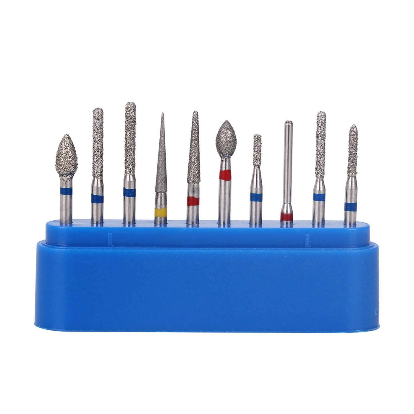 AZDENT Dental Diamond Bur FG-112 Crown Preparation Anterior Teeth Kit 10pcs/Kit