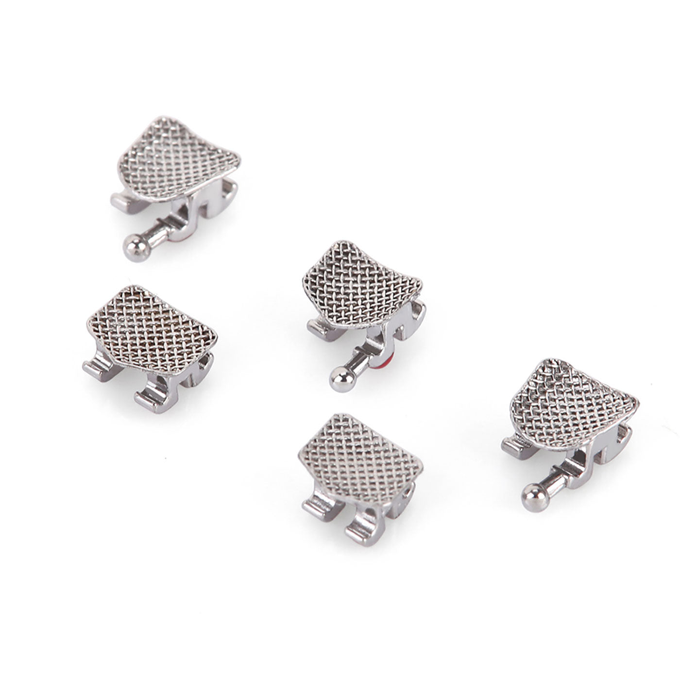 Металлические брекеты AZDENT Dental Standard Roth Slot .018 Hooks on 345 20 шт./уп.
