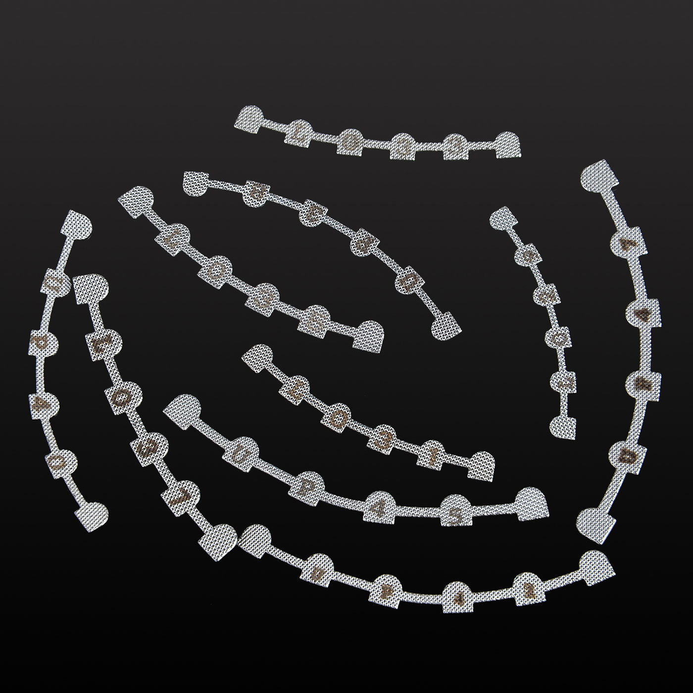 AZDENT Lingual Retainer Bonding Splits U#38-47 & L#29-37 With Mark 10/Bag