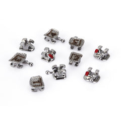 AZDENT Dental Metal Brackets Mini Roth .022 Hooks on 345 Laser Mark 20pcs/Box