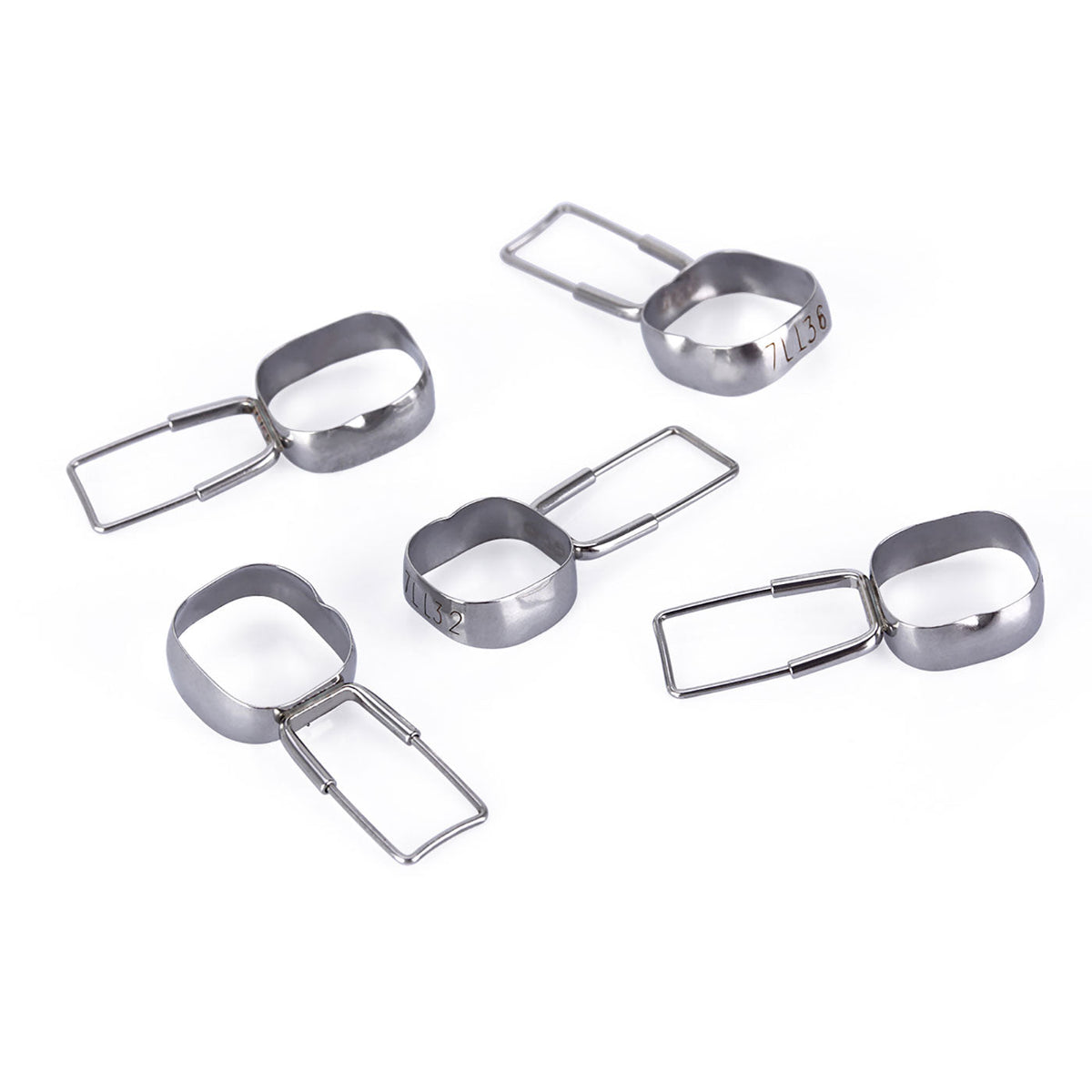 Kit de bandas y presillas mantenedoras de espacio AZDENT Brackets, 32#-41#