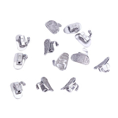 Tubo bucal AZDENT para 2.º molar, monobloque cementable, no convertible, Roth 0.022, 20 juegos/caja