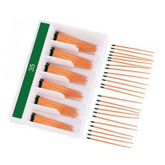 AZDENT Gutta Percha Points #35 Taper Size 0.02 Color Coded 120/Box