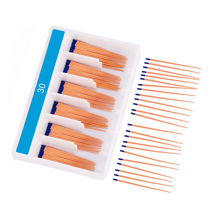 AZDENT Gutta Percha Points #30 Taper Size 0.02 Color Coded 120/Box