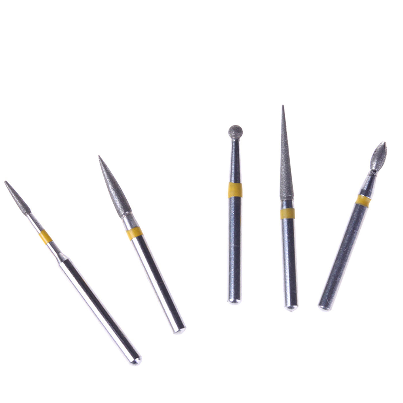 Набор для полировки керамики/композита AZDENT Dental Diamond Bor FG-105 10 шт./комплект