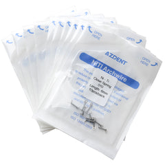 AZDENT Dental Orthodontic Accessory Closed Coil Spring 0.010 6mm 10pcs/Bag