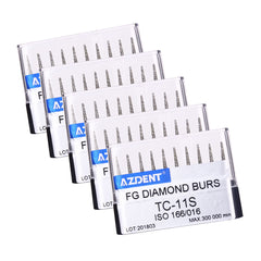 AZDENT FG Diamond Burs TC-11S 10pcs/Box