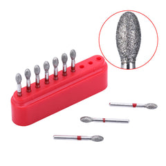 AZDENT Diamond Bur FG 379-023F Football Red 10pcs/Kit