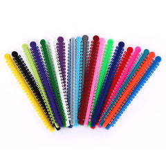 AZDENT Dental Orthodontic Elastic Ligature Ties Mixed Color